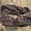 Stirnband gestrickt aus Wolle – Bild 2