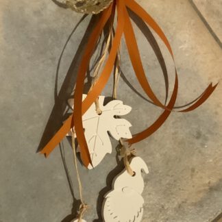 Herbstliche/Weihnachtliche Deko - Fensterschmuck